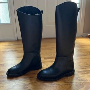 Steve Madden Black Knee High Boots